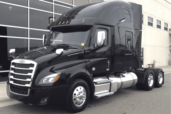 Freightliner Cascadia Black truck