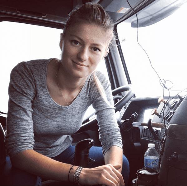 Trucking girl Iwona